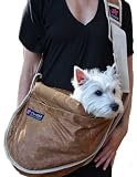 Fundle Ultimate Pet Sling LUX Series Color: Camel Size: Mini