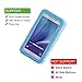 vcloo Galaxy Note 5 Waterproof Case, 20ft Full Sealed Galaxy Note 5 Waterproof Case, Dust Proof, Snow Proof, Shock Proof Case, Heavy Duty Protective Carrying Cover Case for Galaxy Note 5(Blue)