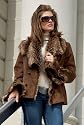BROWN SHEARLING JACKET