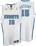 Carmelo Anthony Denver Nuggets White Youth Swingman Adidas NBA Jersey