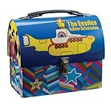 Vandor Dome Tin Tote, Yellow Submarine