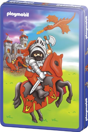 Schmidt Spiele 55544 - Playmobil, Ritter 40 Teile Puzzle, in Metalldose Preisvergleich