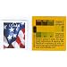 RADStickerTM peel & stick, nuclear radiation exposure determining dosimeter