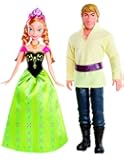 Disney Frozen Anna and Kristoff Doll, 2-Pack