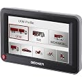 Becker Active 43 Transit Truck-Navigationssystem (10,9 cm Display, Gesamteuropa 43 Karten, TMC, Bluetooth, 3D, Becker EasyClick Aktivhalter) schwarz/grau