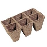 Buy Jiffy Strips 530 - Square Peat Pots 3 x 3- 4 Strips by Hirts%3A Seed Starting
