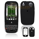 View Details for Black Rubber Feel Snap-On Cover Hard Case Cell Phone Protector for Palm PRE