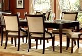 Bexley Contemporary Dark Cherry Dining Table