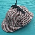 Traditional Deer Stalker Hat - New - Sz 60cm