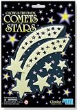 "Comets and Stars" Set of Glow-In-The-Dark Comets & Stars by Glowing Imaginations *Great Gift Idea for Birthday, Children, Boys, Girls, Holidays, Christmas, etc *