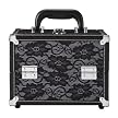 Caboodles Black Lace Cosmetic Case - 9.5''