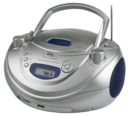 Childrens Toyshop  Electronics : Design radio with CD/MP3 player, USB connection + SD-MMC slot