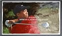 Tiger Woods - The Swing - Wall Framed Canvas Art Print - Golf
