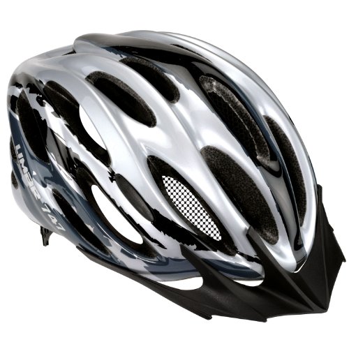 Helm 747 black silber 54 - 58 cm