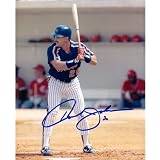 Howard Johnson Autographed New York Mets (Blue Jersey Stance) 8x10 Photo