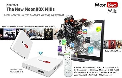*New 2015* Moonbox M3s Iiis 3s Iptv Xbmc/kodi Watch Live Hk/cn/tw/vietnam Tv