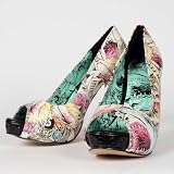 Iron Fist - Here I Lie Womens Platforms In Blue