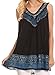 Sakkas Paradise Embroidered Relaxed Fit Blouse
