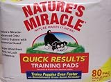 Natures Miracle Quick Results Training Pads 22 x 23in 80 Count