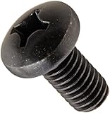 Steel Pan Head Machine Screw, Black Oxide Finish, Meets ASME B18.6.3, #1 Phillips Drive, #4-40 Thread Size, 3/8" Length, Fully Threaded, Import (Pack of 100)