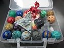 18 new bakugan &18 METAL CARD in bakucase all different amazing gift by world cup trophy