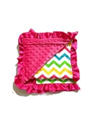 From Amazon.com. Click for details:
 KWC - Soft and Cozy Large Minky blanket - Multi Color Chevron (Rainbow) KWC - Soft and Cozy Large Minky blanket - Multi Color Chevron (Rainbow)