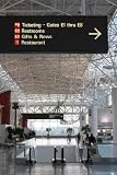 Airport Sign - 18H x 12W - Peel and Stick Wall Decal by Wallmonkeys