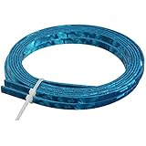 Kmise Z4857H2 2 Piece Blue Celluloid 5mm Wide Guitar Binding Purling for Luthier Maker