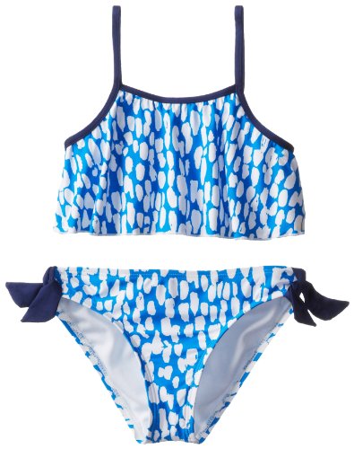 Splendid Girls 7-16 Coastal  Bikini, Blue, 10