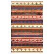 EXP 5' x 2'6" Hand-Knotted Tibetan Wangden Crosses Wool Area Rug