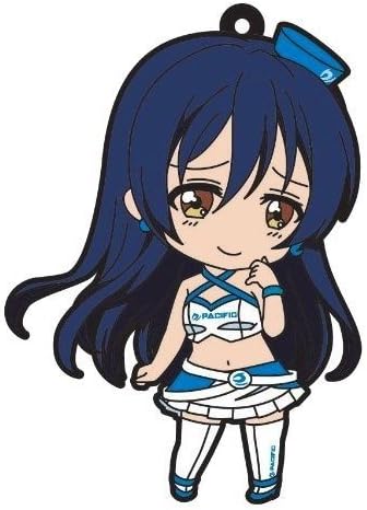 Love Live!ƒÊ's 2014 paddock girlver. Rubber Strap Key Chain 2 Sonoda Umi