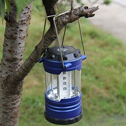 happyliya® 12 LED Portable Lamp with Compass Camping Camp Lantern Light