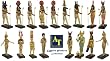 Pantheon Egyptian Gods Set of 17 - Small
