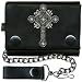 Gothic Cross Leather Wallet