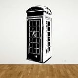 Phone Booth Vinyl Wall Decal Sticker Graphic By LKS Trading Post