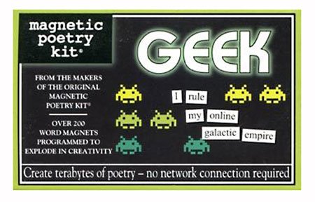 Magnetic Poetry Kit: Geek