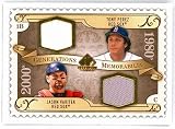 Jason Varitek Tony Perez 2009 SP Legendary Cuts Dual Jersey