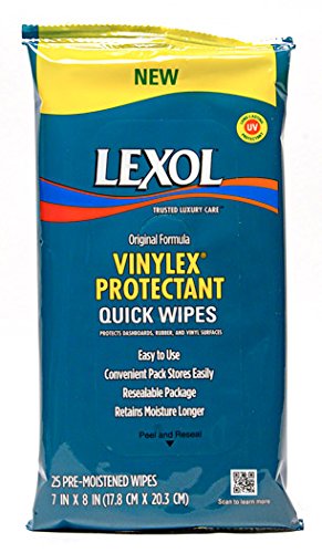Lexol - Vinylex Quick Wipes Protectant - 25 Count
