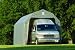 Outdoor Living : 12x20x11 Barn Shelter - Green (6/6)