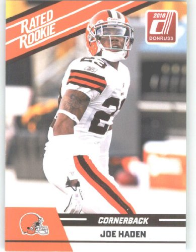 2010 Donruss Rated Rookies #53 Joe Haden - Cleveland Browns (RC - Rookie Card)(Football Cards)