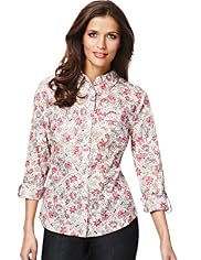 Classic Collection Pure Cotton Floral Blouse