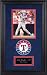 Josh Hamilton Texas Rangers Deluxe Framed Unsigned 8x10 Photograph with Plate