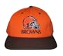 Puma Cleveland Browns Snapback Hat Cap - 2 Tone Orange Brown