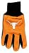Texas University Longhorns Knit College Logo Glove