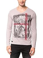 AMERICAN PEOPLE Camiseta Manga Larga Trapese (Metal)