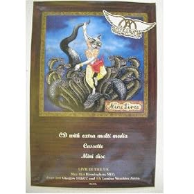 Aerosmith Poster Nine Lives European Tour