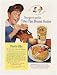 1950 Youngsters Prefer Peter Pan Peanut Butter Boy Print Ad (3709)