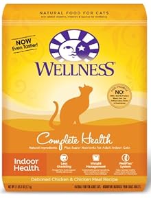 Wellness Dry Cat Food for Adult Cats, Indoor Health Recipe, 11-Pound and 8-Ounce Bag