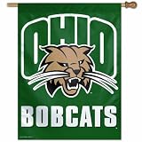 NCAA Ohio Bobcats 27-by-37 inch Vertical Flag