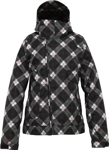 Burton Damen Snowboardjacke PENELOPE, tru black bias plaid, Gr. S, 253752 Preisvergleich